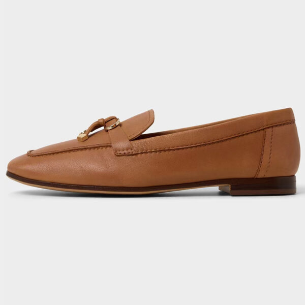 搭扣细节纳帕皮乐福鞋